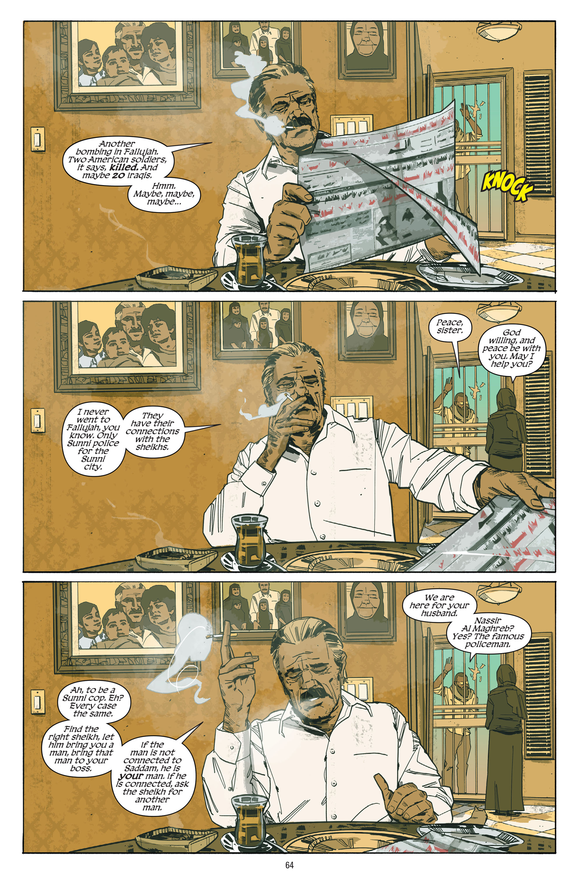 Read online The Sheriff of Babylon comic -  Issue # _The Deluxe Edition (Part 1) - 61