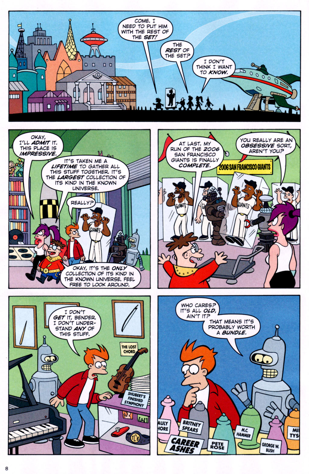 Read online Futurama Comics comic -  Issue #30 - 7
