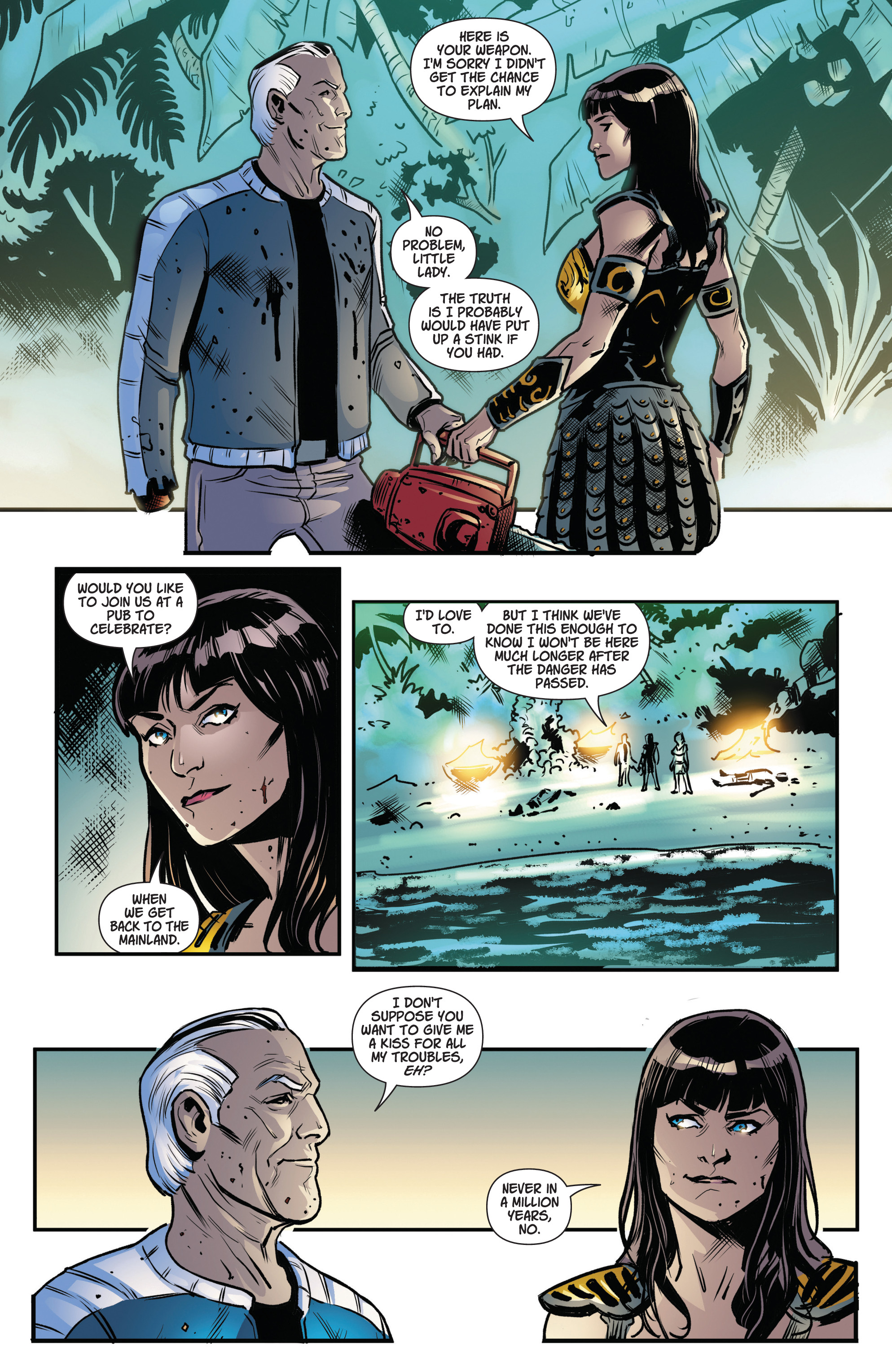 Read online Army Of Darkness/Xena: Forever…And A Day comic -  Issue #6 - 16