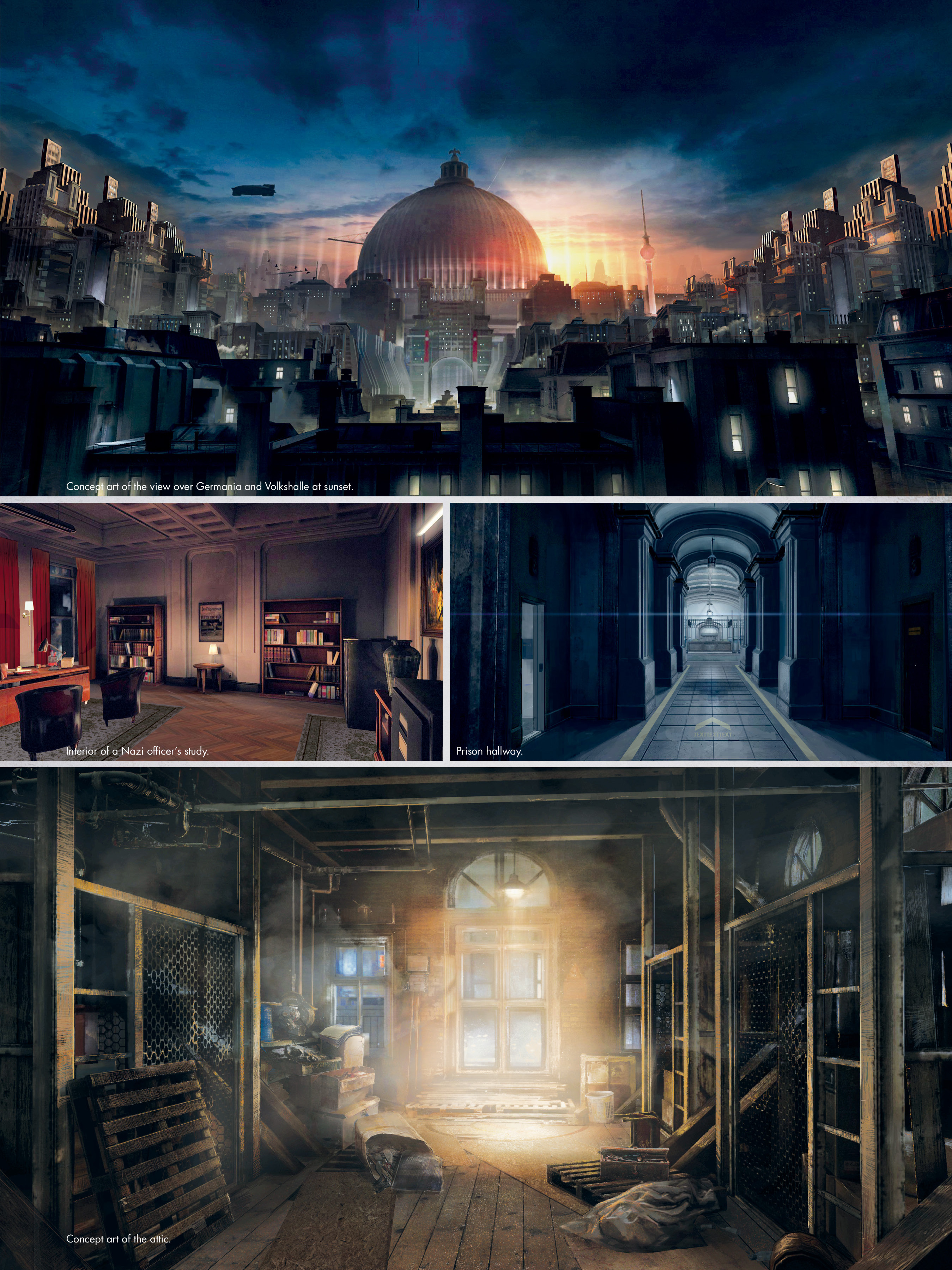 Read online The Art of Wolfenstein: The New Order comic -  Issue # TPB (Part 1) - 74