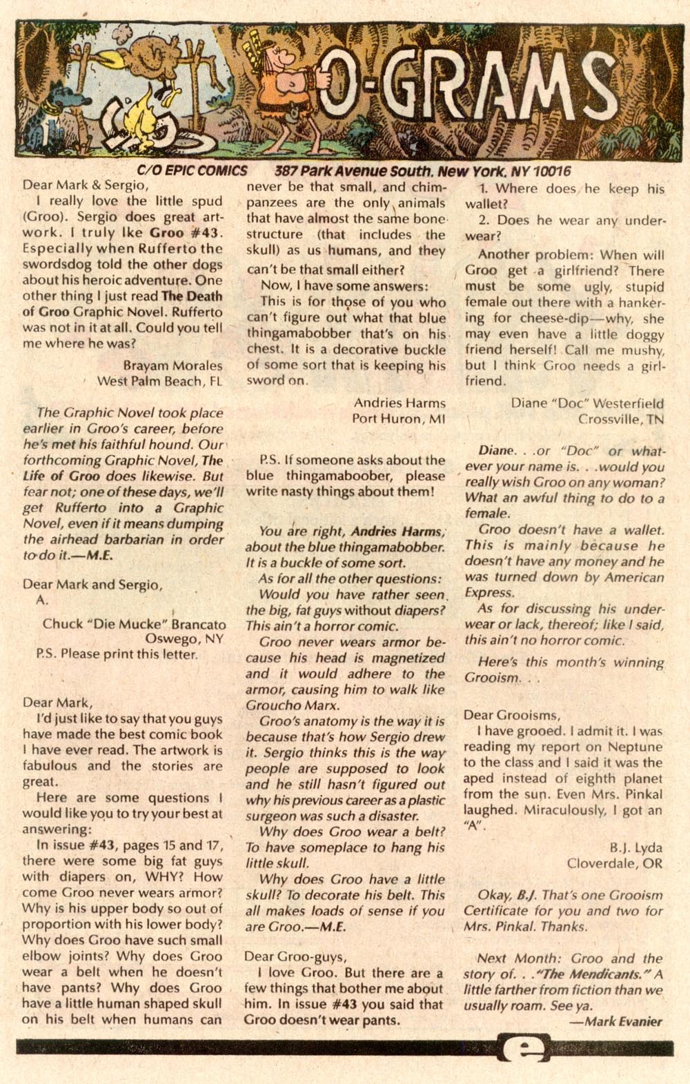 Read online Sergio Aragonés Groo the Wanderer comic -  Issue #59 - 23