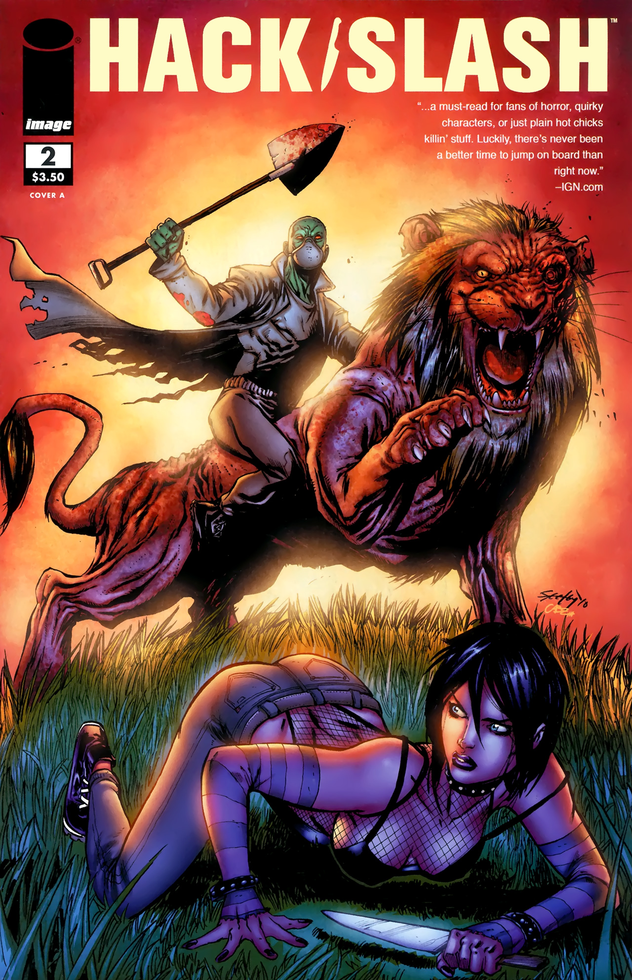 Read online Hack/Slash (2011) comic -  Issue #2 - 1