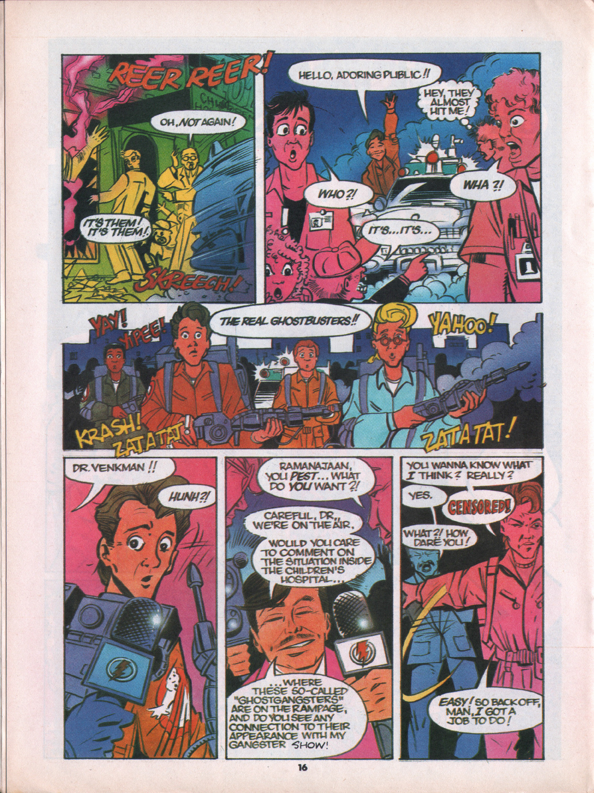 Read online The Real Ghostbusters comic -  Issue #98 - 16