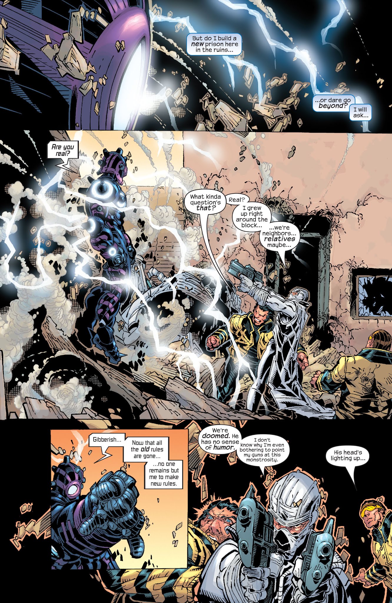 Read online New X-Men (2001) comic -  Issue # _TPB 5 - 129