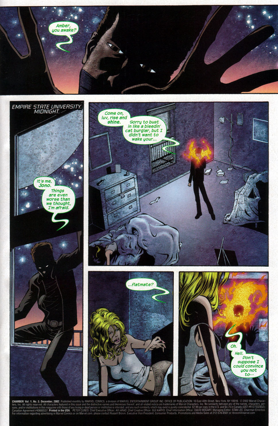 Read online Chamber comic -  Issue #3 - 2