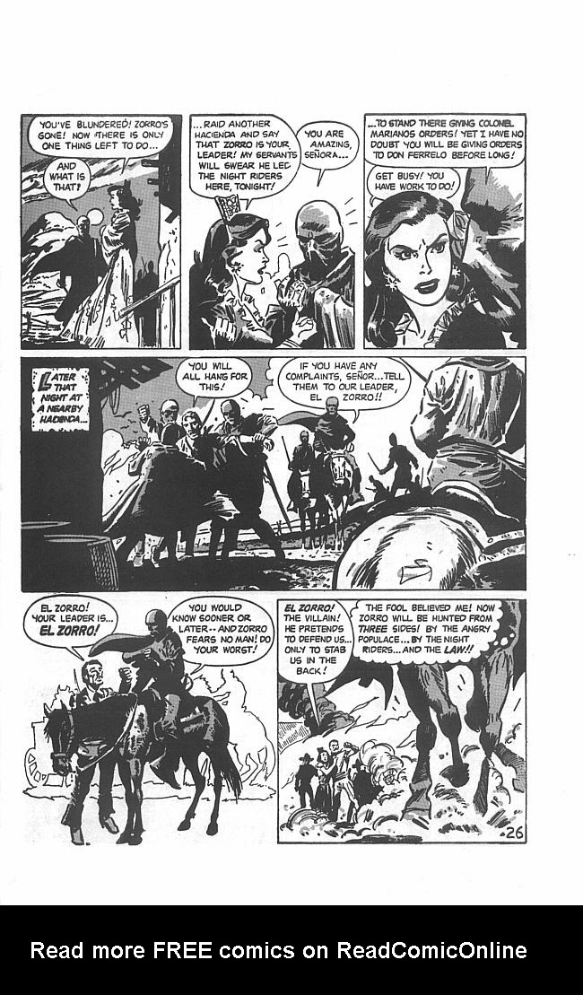 Read online The Sword Of Zorro comic -  Issue # Full - 29