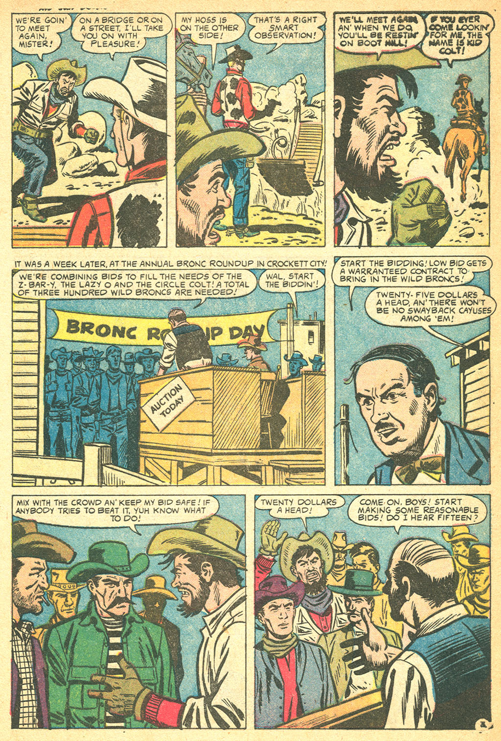 Read online Kid Colt Outlaw comic -  Issue #60 - 5