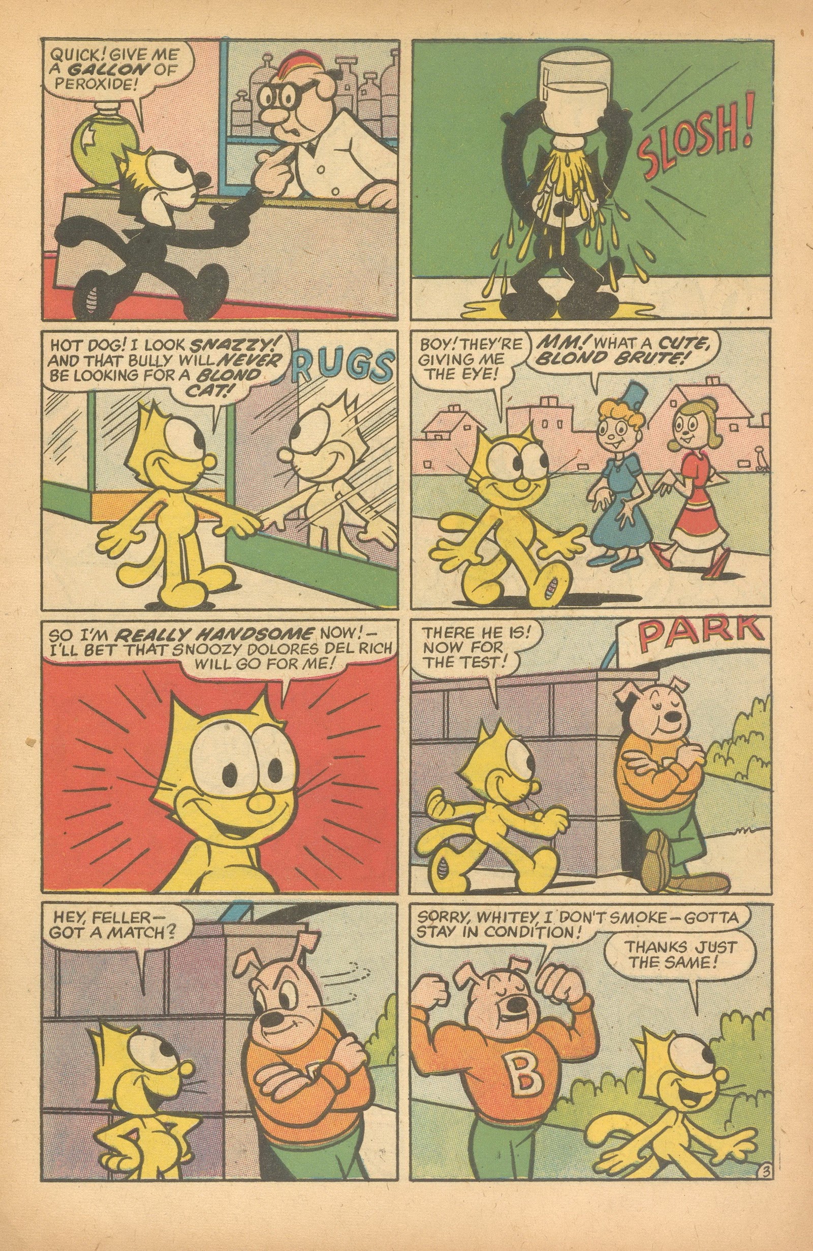 Read online Felix the Cat (1955) comic -  Issue #83 - 7
