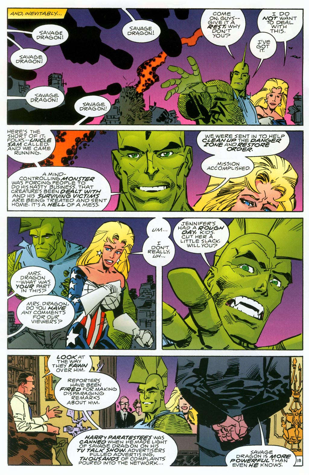 Read online The Savage Dragon (1993) comic -  Issue #116 - 18