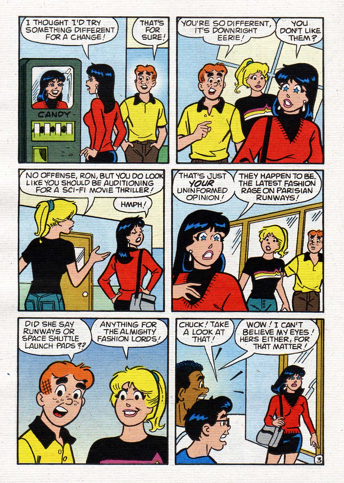 Read online Betty and Veronica Digest Magazine comic -  Issue #143 - 95