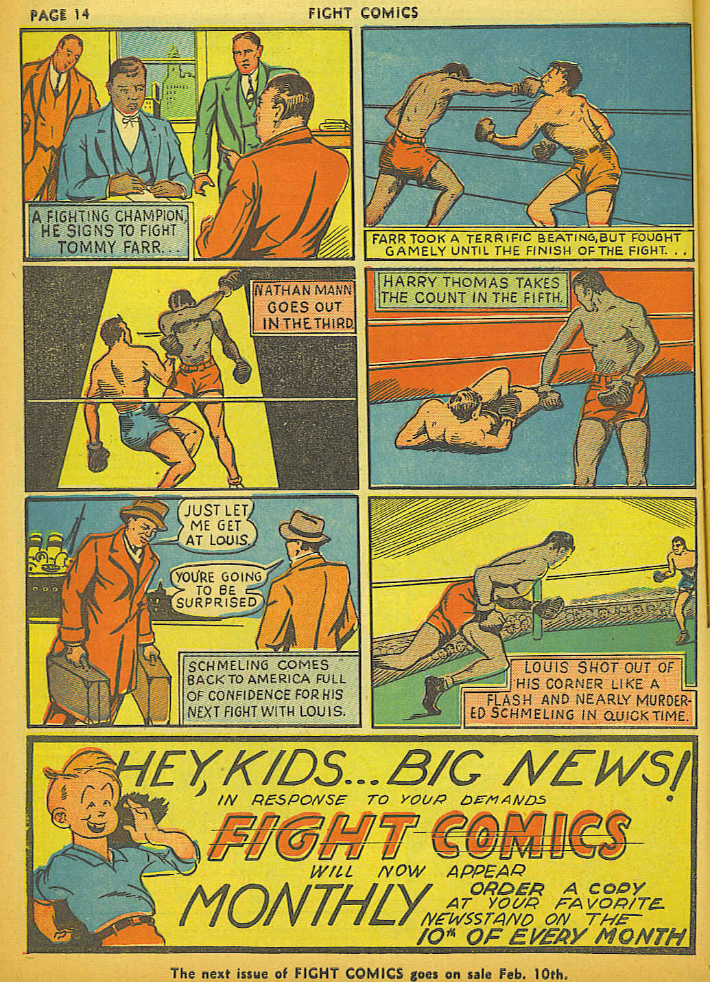 Read online Fight Comics comic -  Issue #2 - 16