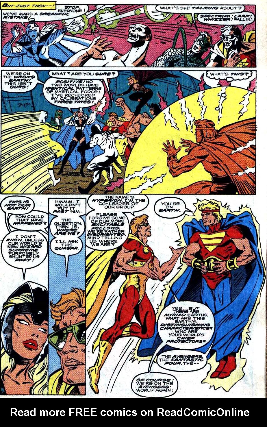 Read online Quasar comic -  Issue #13 - 10