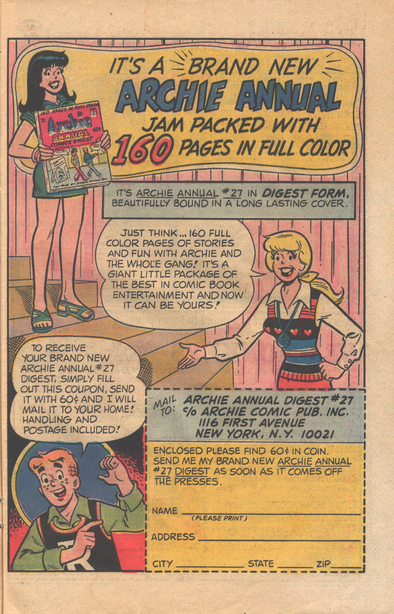 Read online Archie at Riverdale High (1972) comic -  Issue #26 - 27