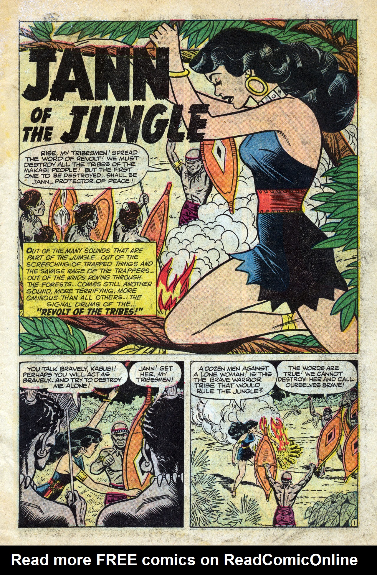 Read online Jann of the Jungle comic -  Issue #12 - 3