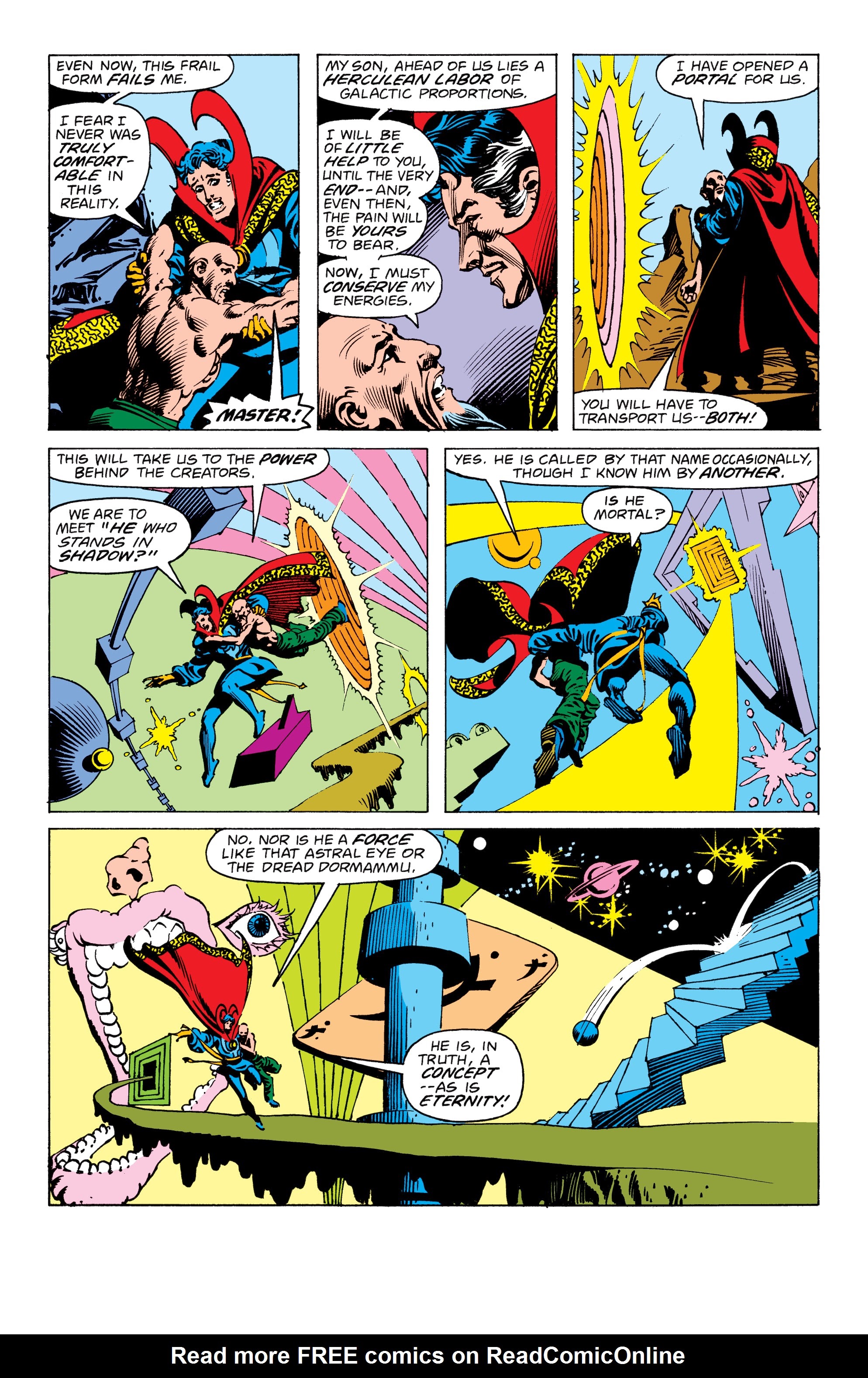 Read online Doctor Strange Epic Collection: Alone Against Eternity comic -  Issue # TPB (Part 5) - 22