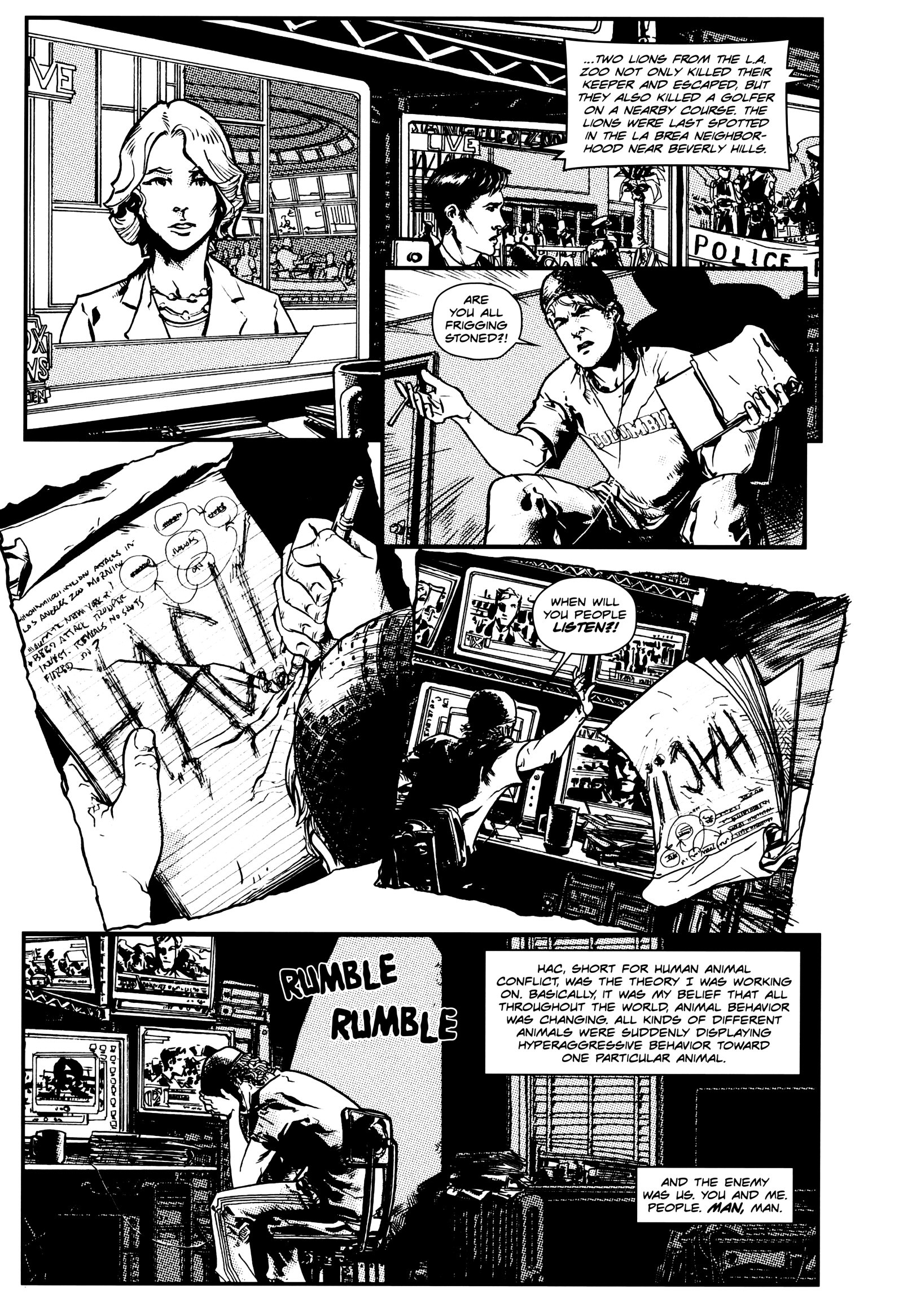 Read online Zoo: The Graphic Novel comic -  Issue # TPB - 20