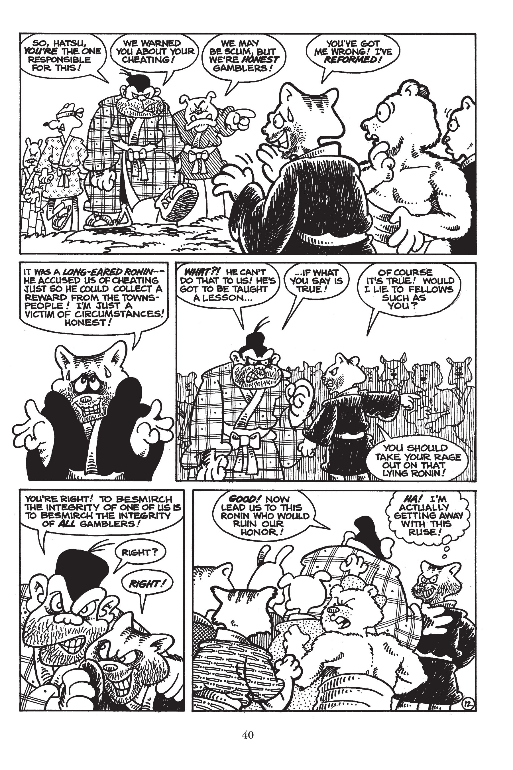 Read online Usagi Yojimbo (1987) comic -  Issue # _TPB 5 - 40