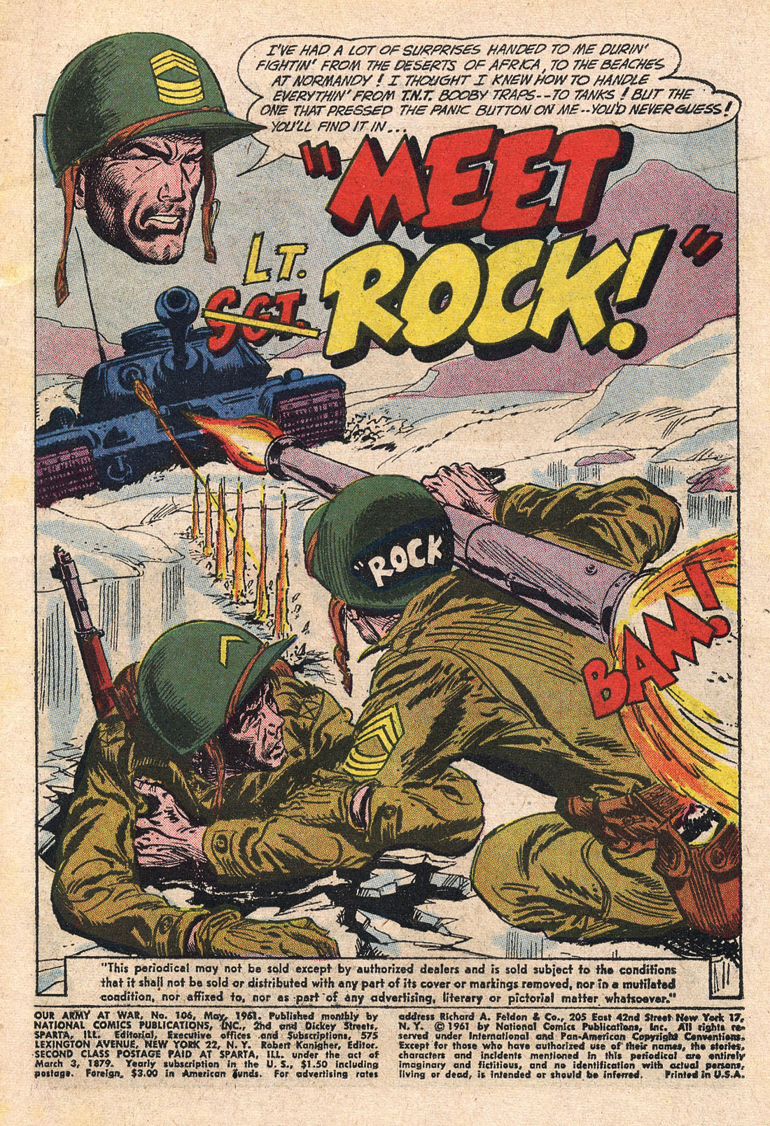 Read online Our Army at War (1952) comic -  Issue #106 - 3