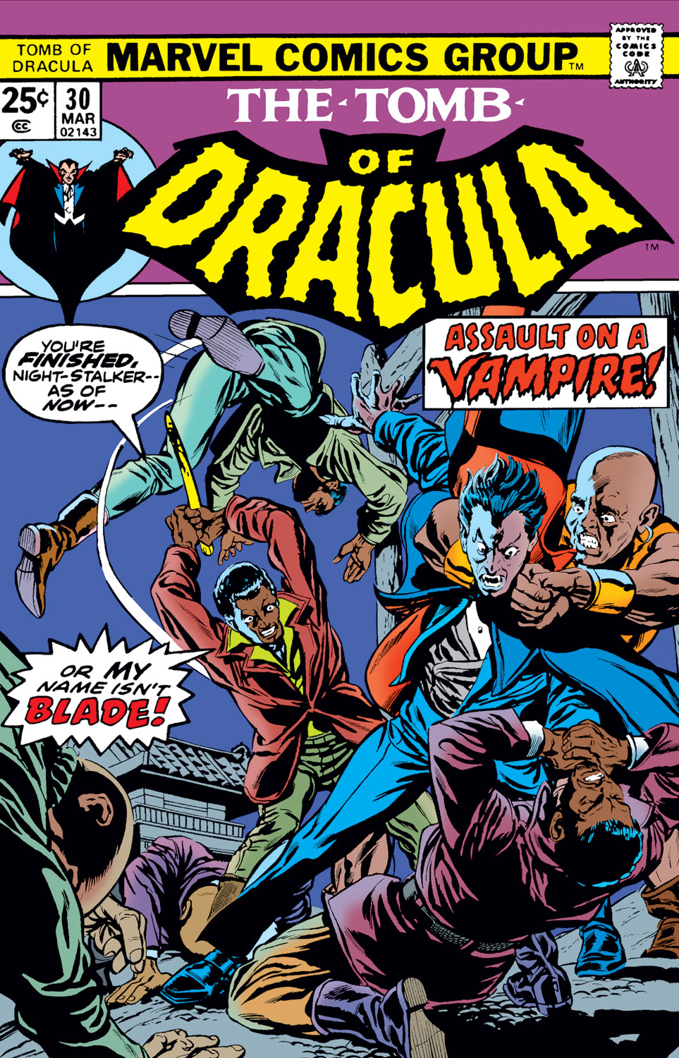 Read online Tomb of Dracula (1972) comic -  Issue #30 - 1