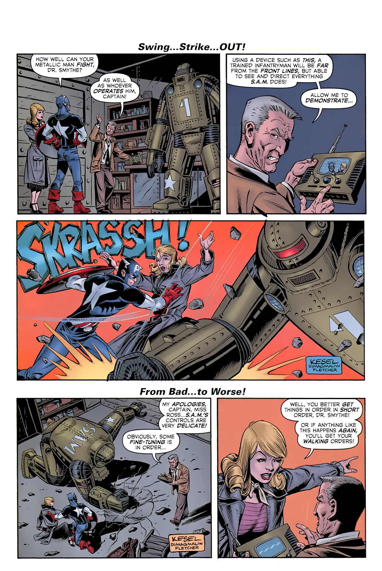 Read online Captain America: The 1940s Newspaper Strip comic -  Issue #1 - 19