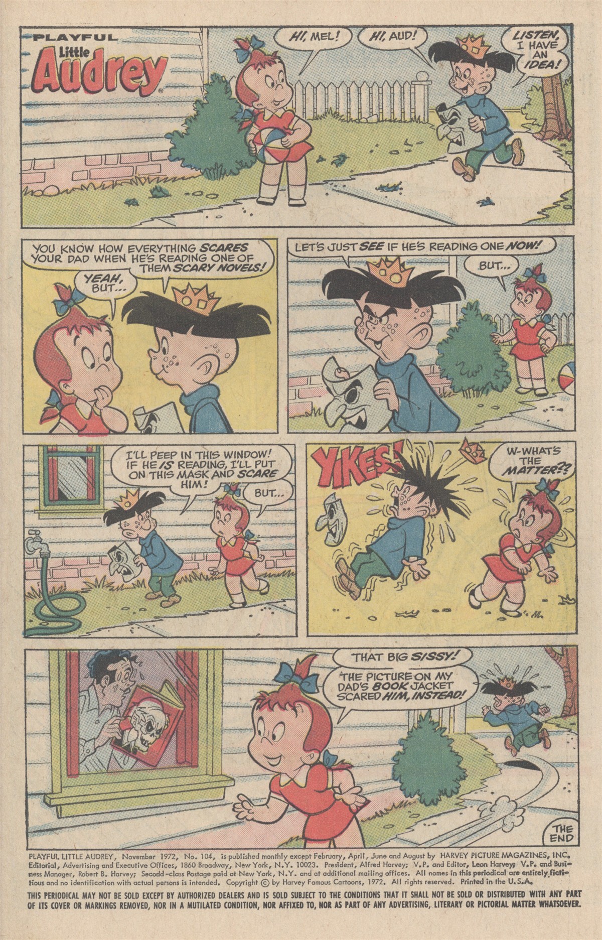 Read online Playful Little Audrey comic -  Issue #104 - 3