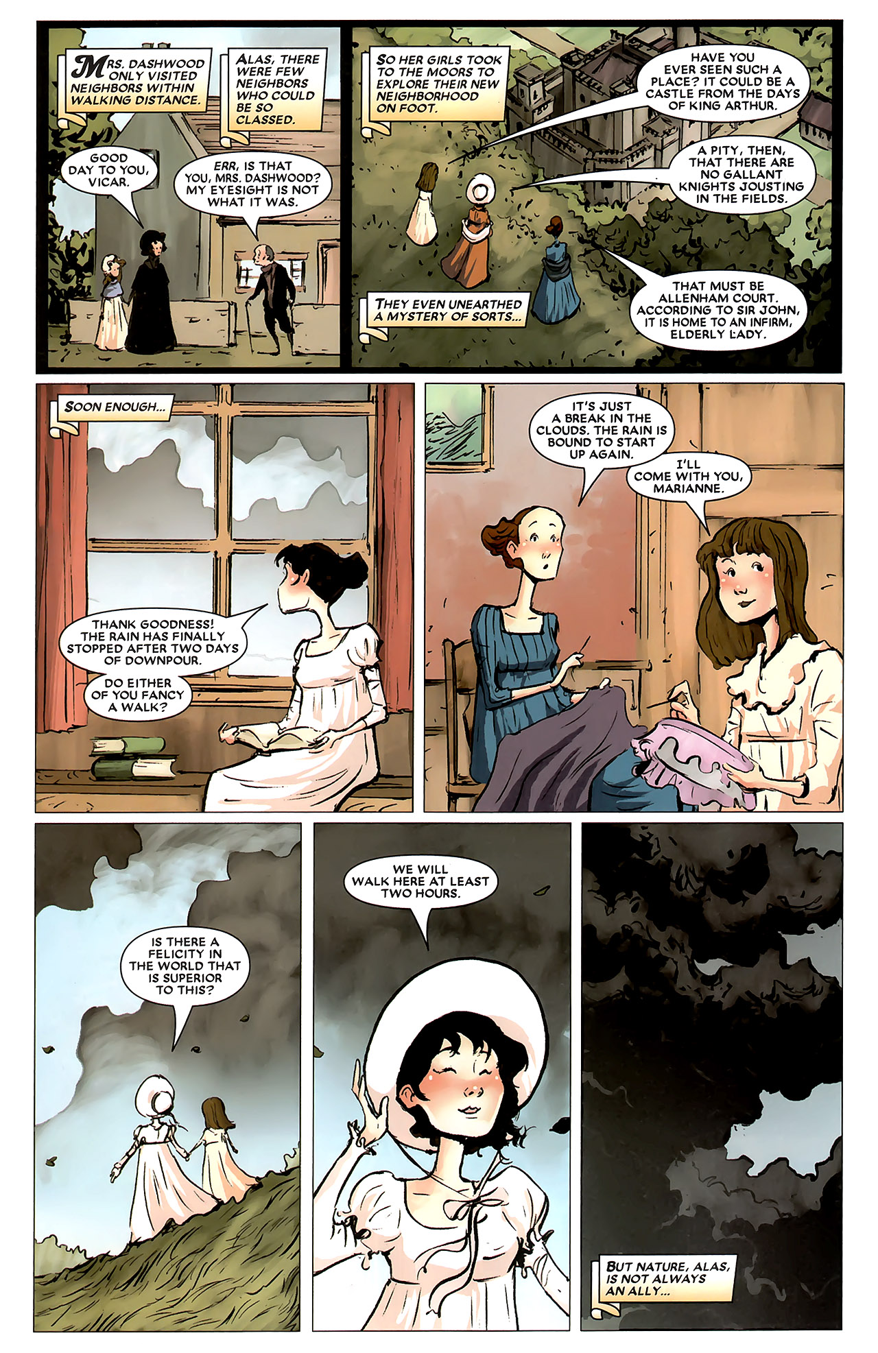 Read online Sense & Sensibility comic -  Issue #2 - 9