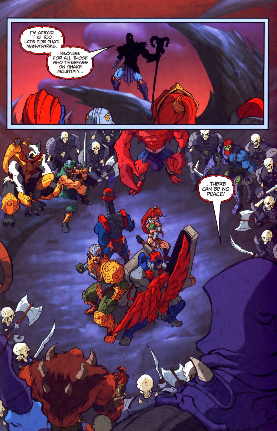 Read online Masters of the Universe Rise of the Snake Men comic -  Issue #1 - 21