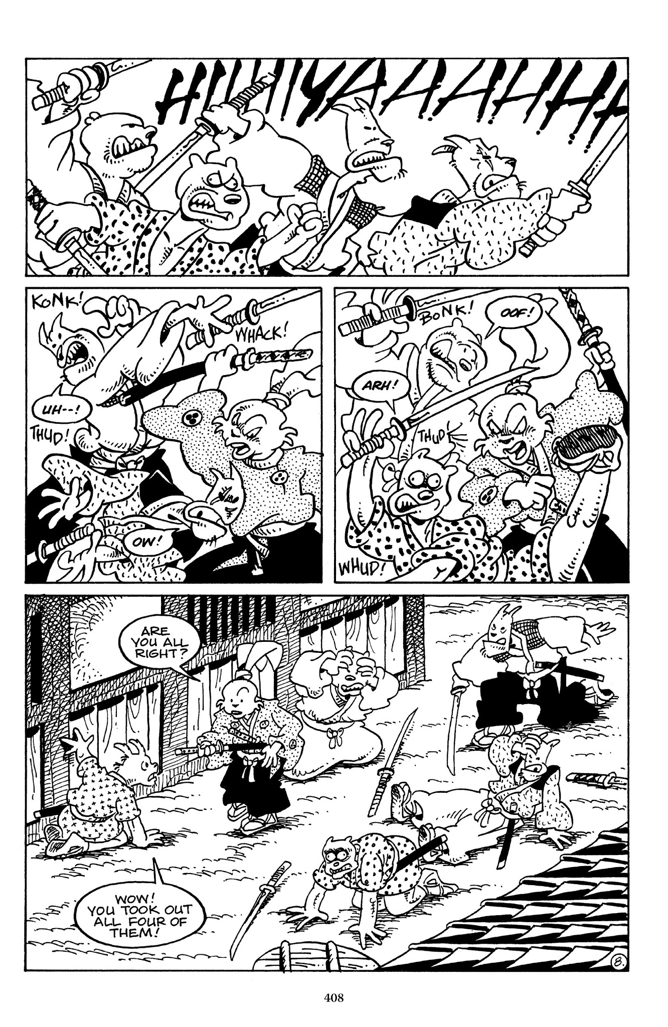 Read online The Usagi Yojimbo Saga comic -  Issue # TPB 3 - 404