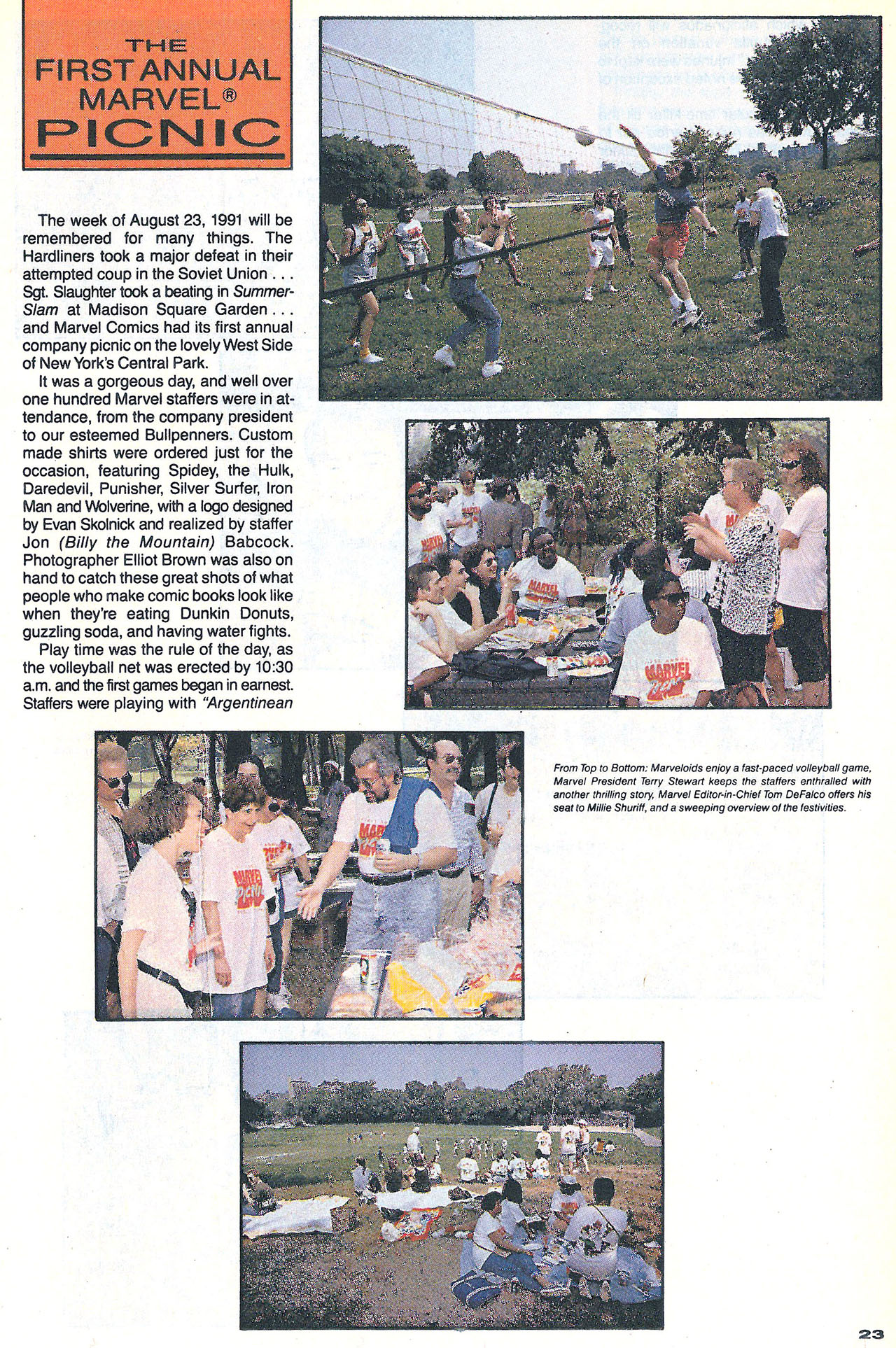 Read online Marvel Age comic -  Issue #107 - 24