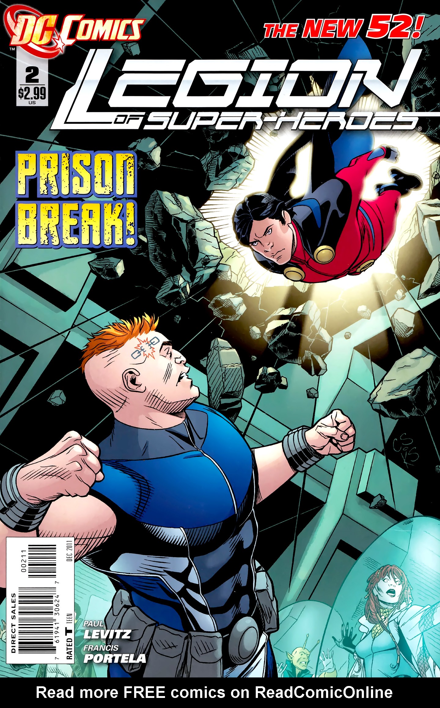 Read online Legion of Super-Heroes (2011) comic -  Issue #2 - 1