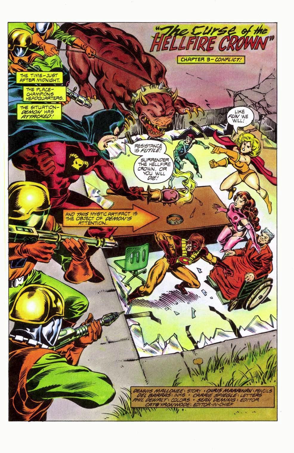 Read online Champions (1986) comic -  Issue #2 - 3