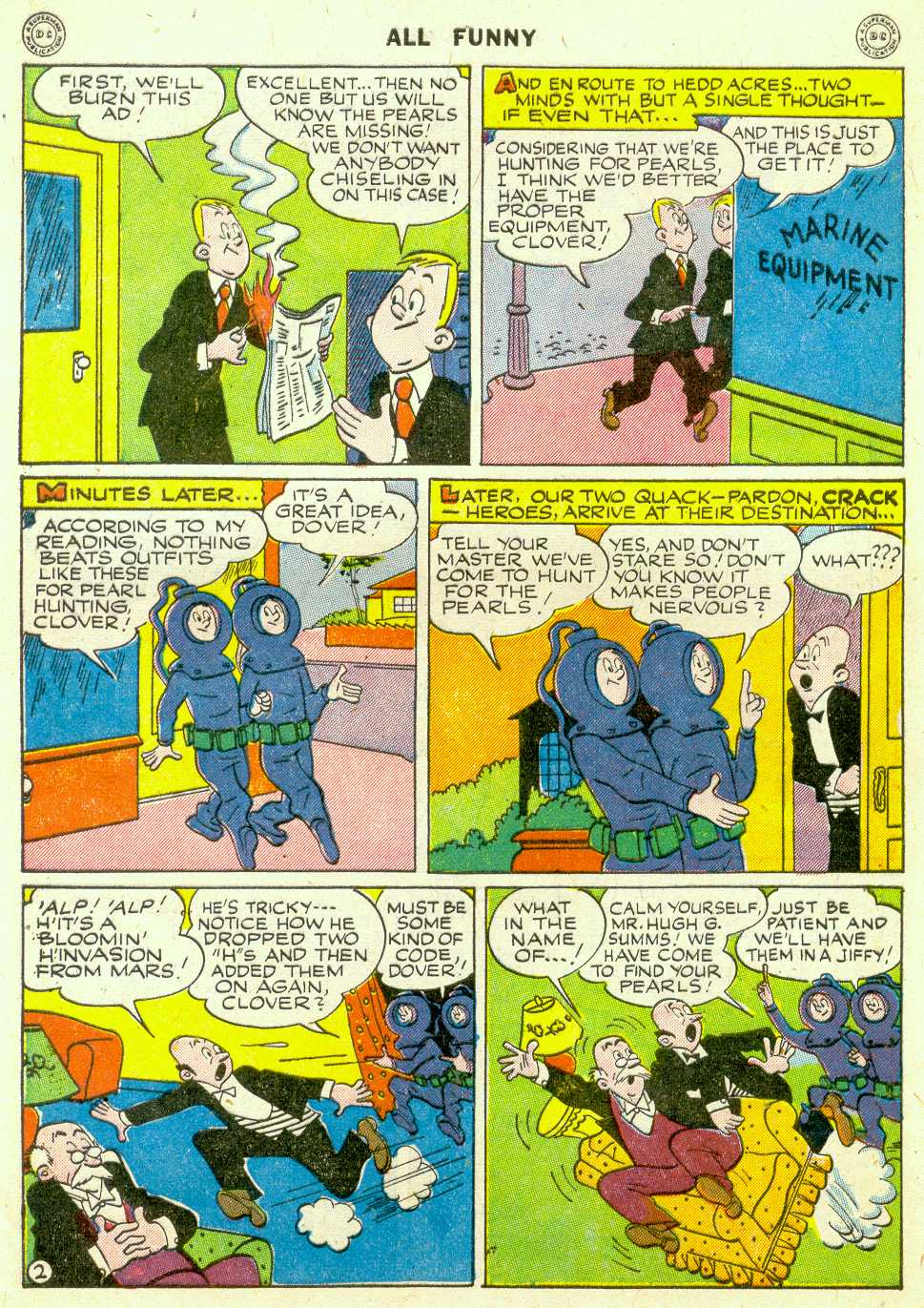 Read online All Funny Comics comic -  Issue #5 - 10