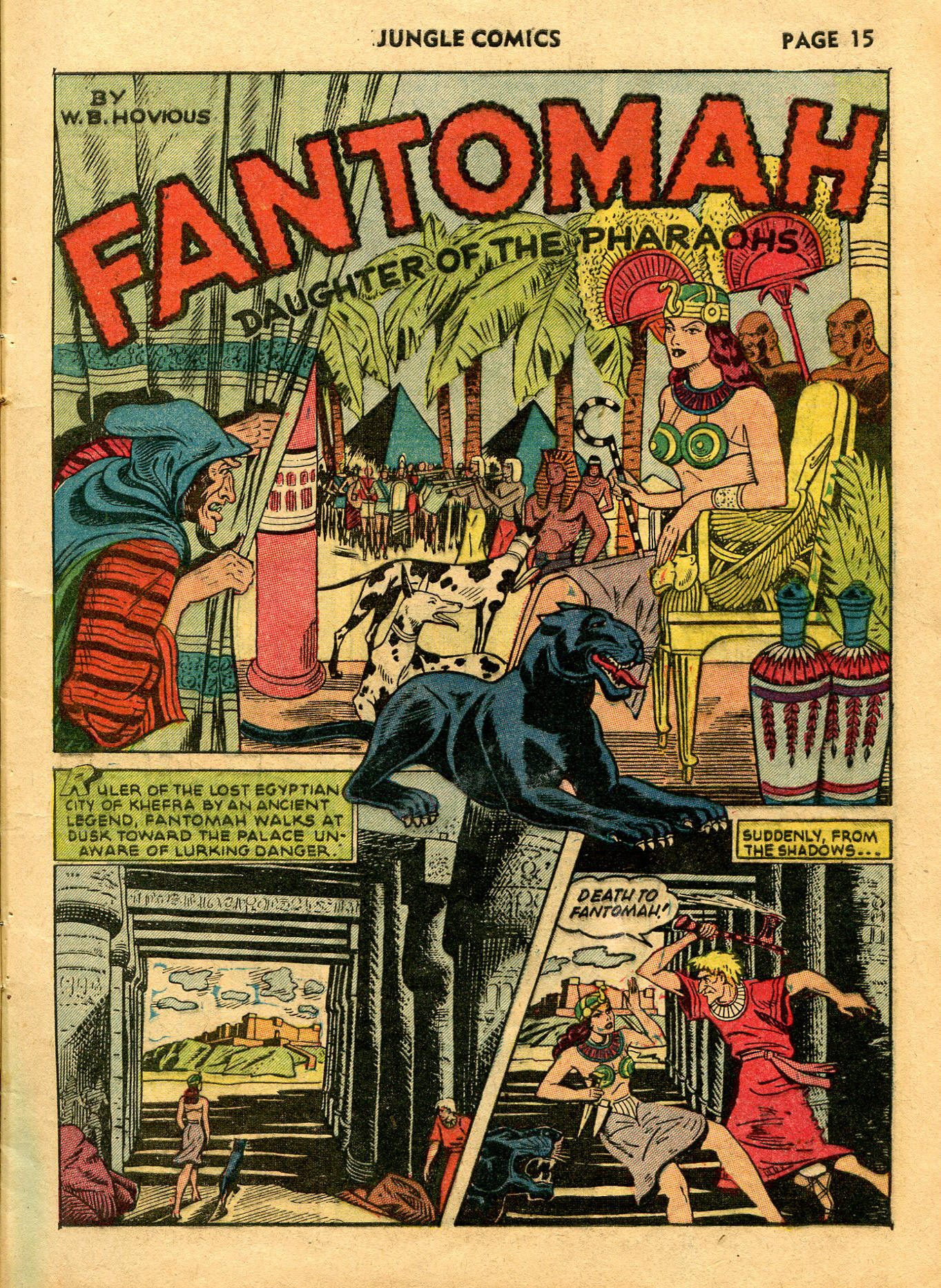 Read online Jungle Comics comic -  Issue #28 - 18