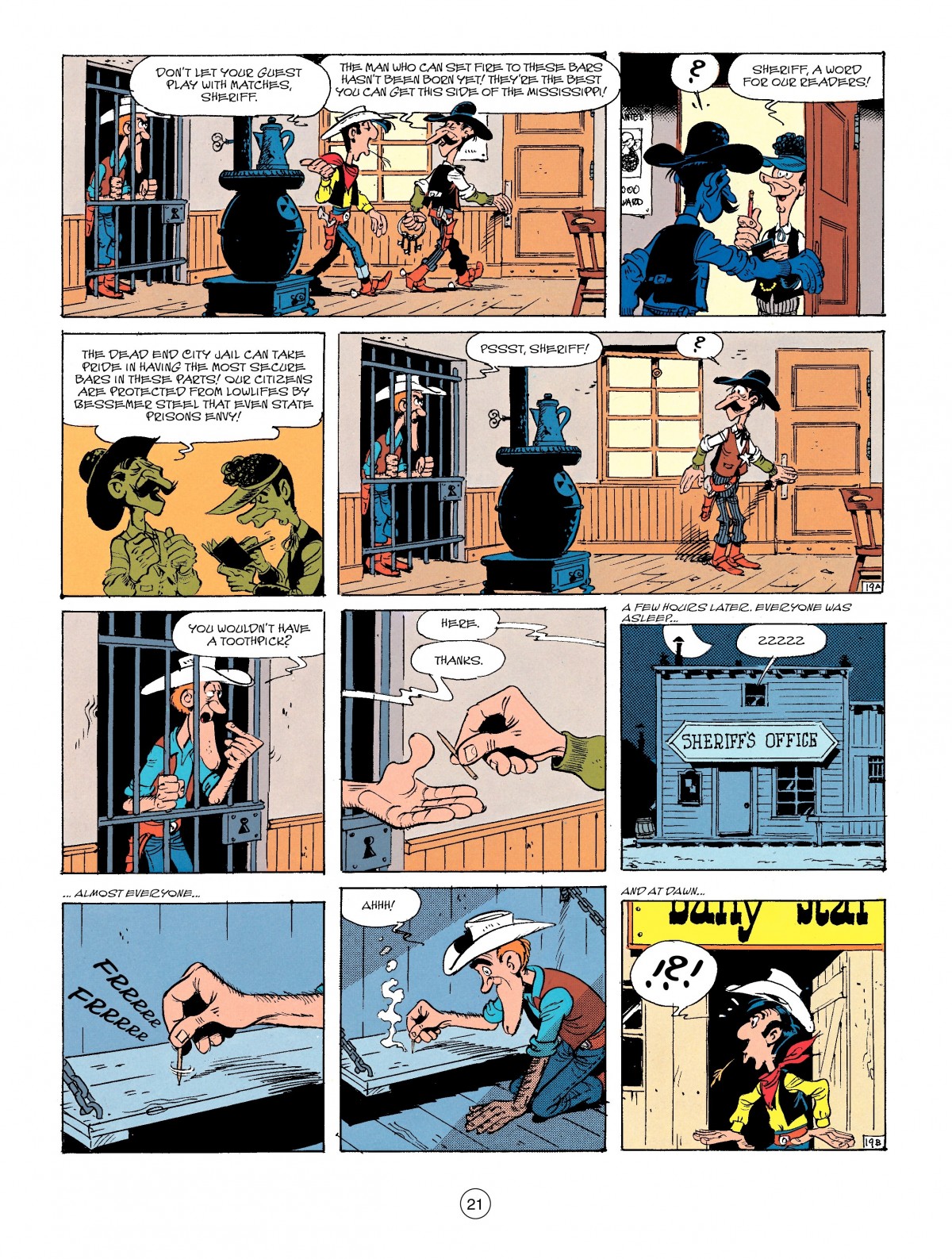 Read online A Lucky Luke Adventure comic -  Issue #41 - 21