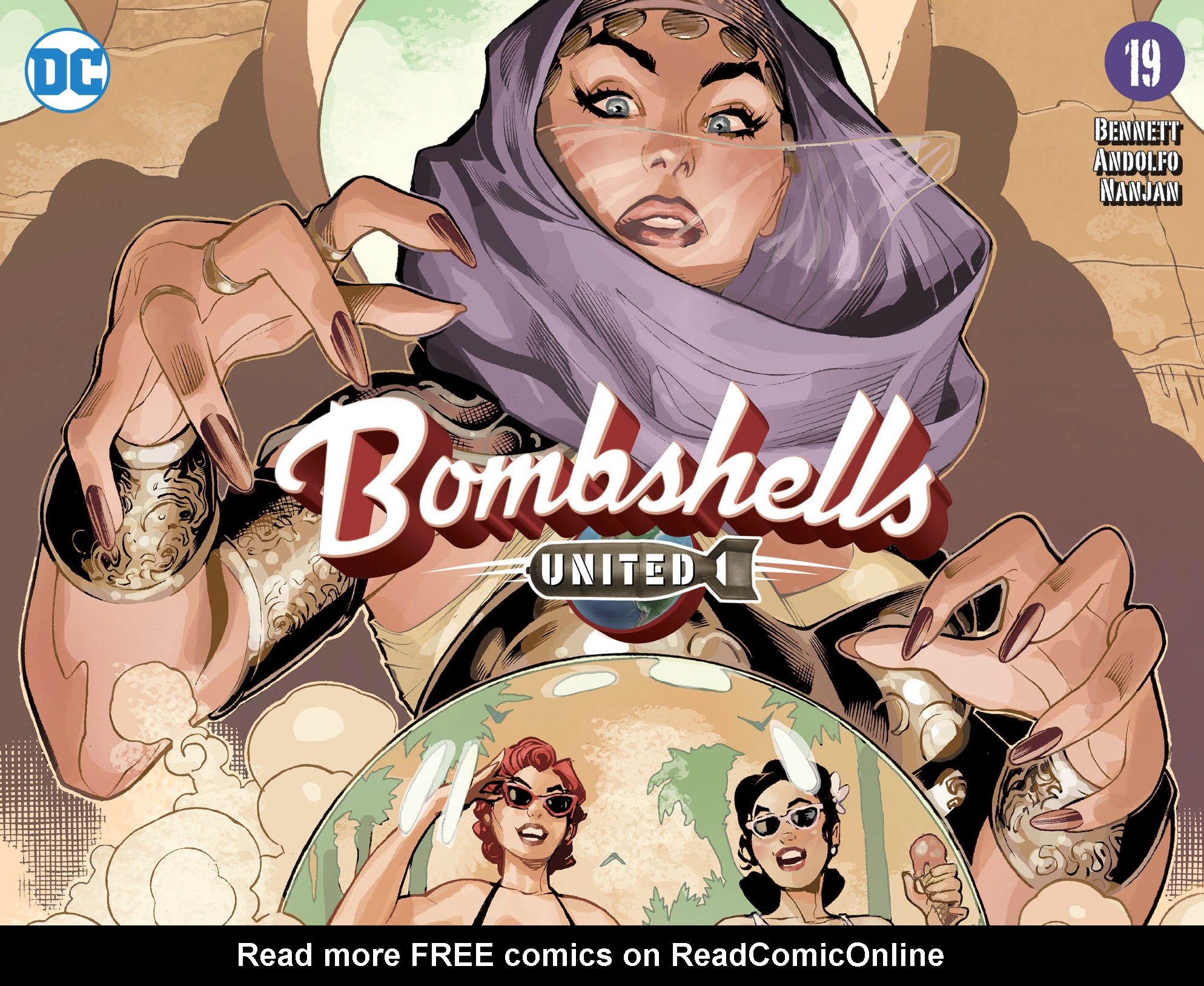 Read online Bombshells: United comic -  Issue #19 - 1