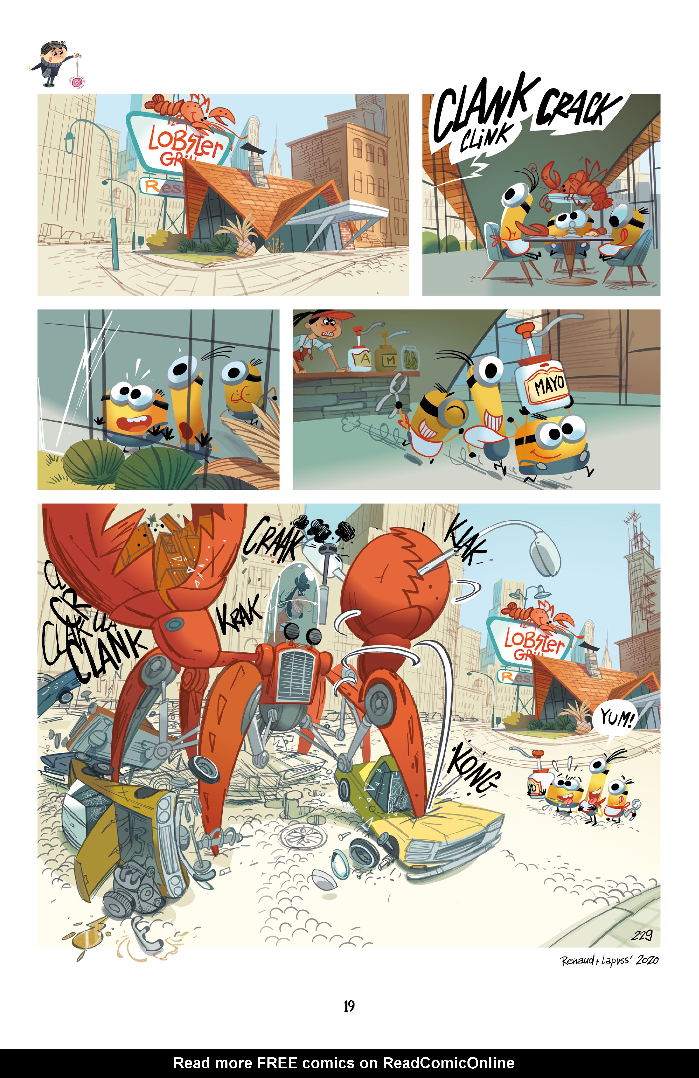 Read online Minions: Mini Boss comic -  Issue # Full - 20