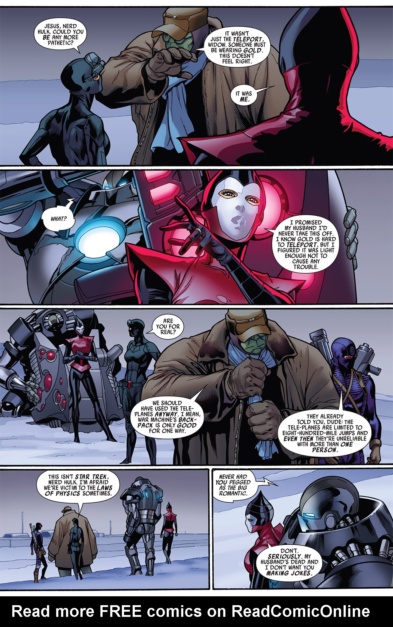 Read online Ultimate Avengers comic -  Issue #5 - 8
