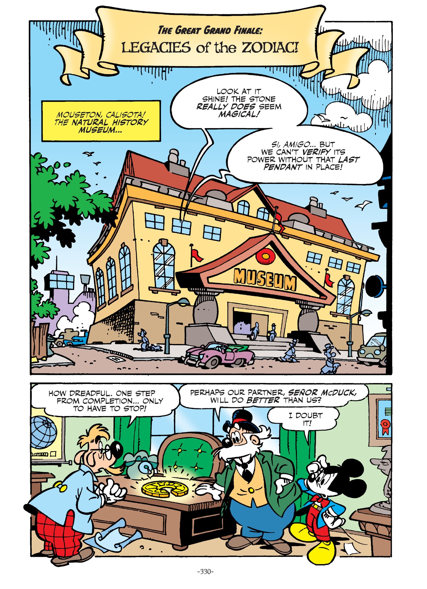 Read online Mickey and Donald: The Search For the Zodiac Stone comic -  Issue # TPB - 329