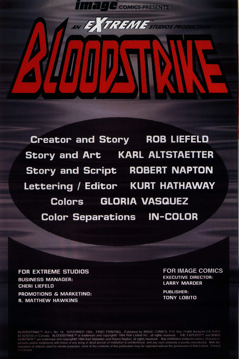 Read online Bloodstrike (1993) comic -  Issue #16 - 2