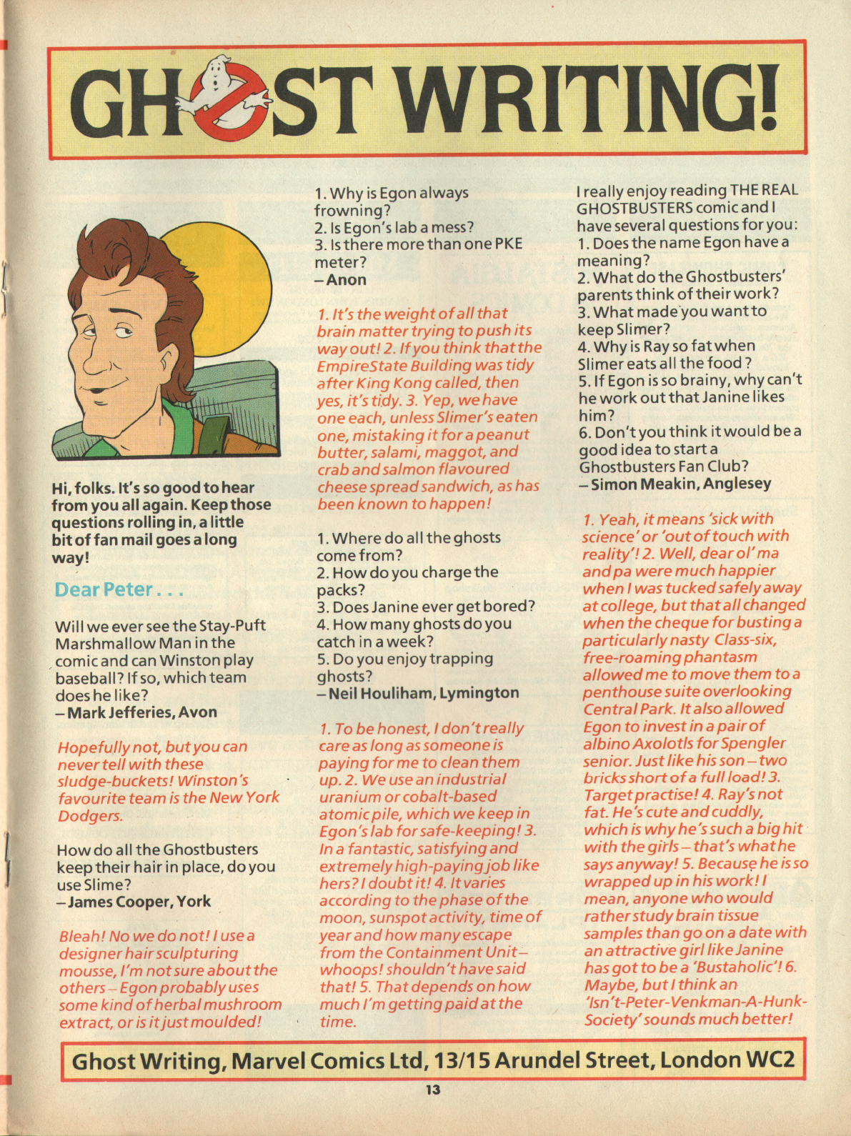 Read online The Real Ghostbusters comic -  Issue #18 - 13