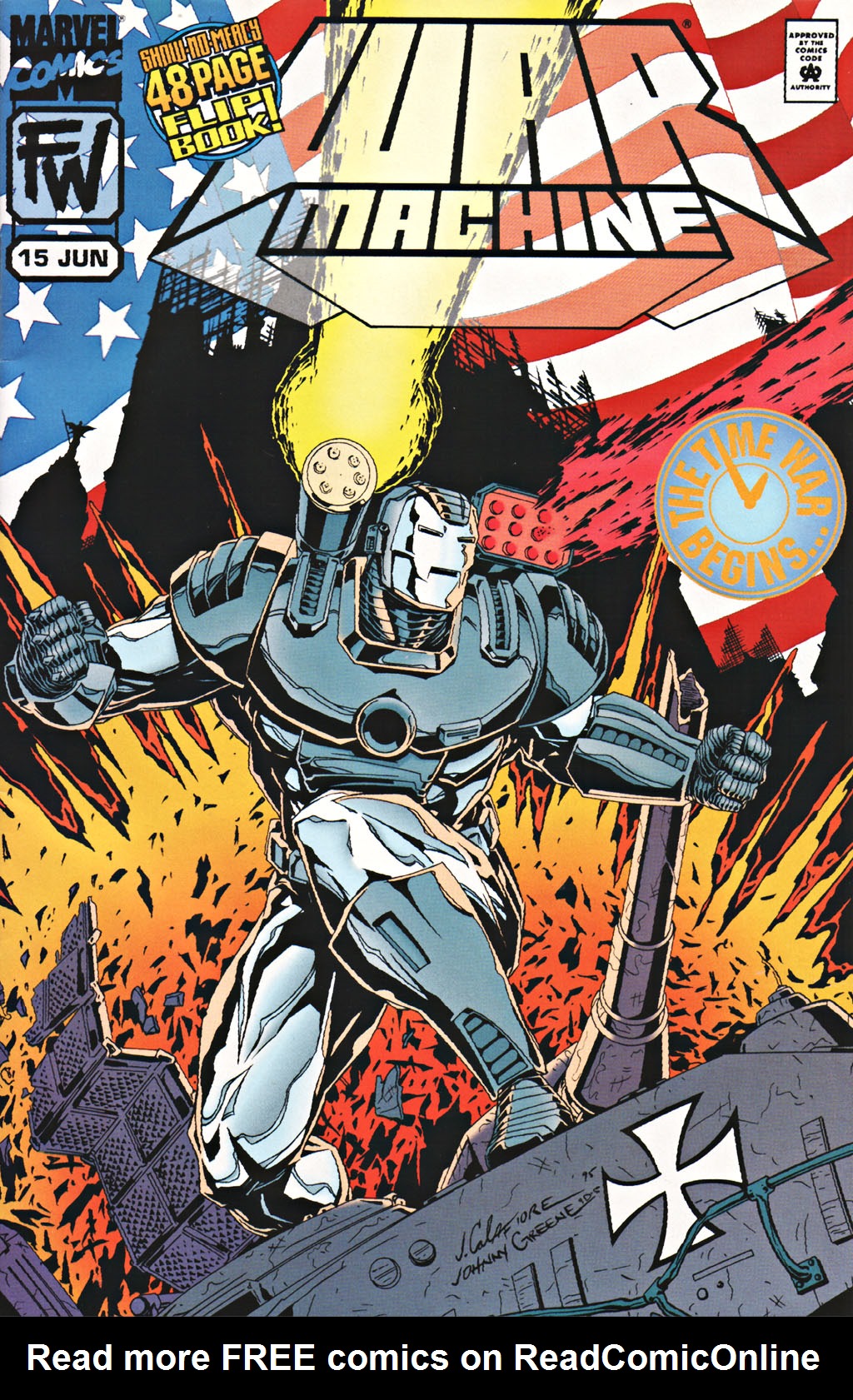 Read online War Machine (1994) comic -  Issue #15 - 1