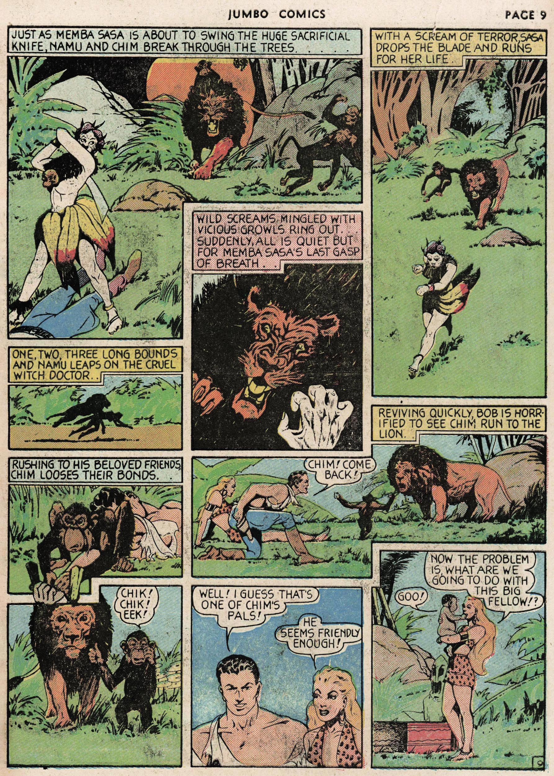 Read online Jumbo Comics comic -  Issue #16 - 11