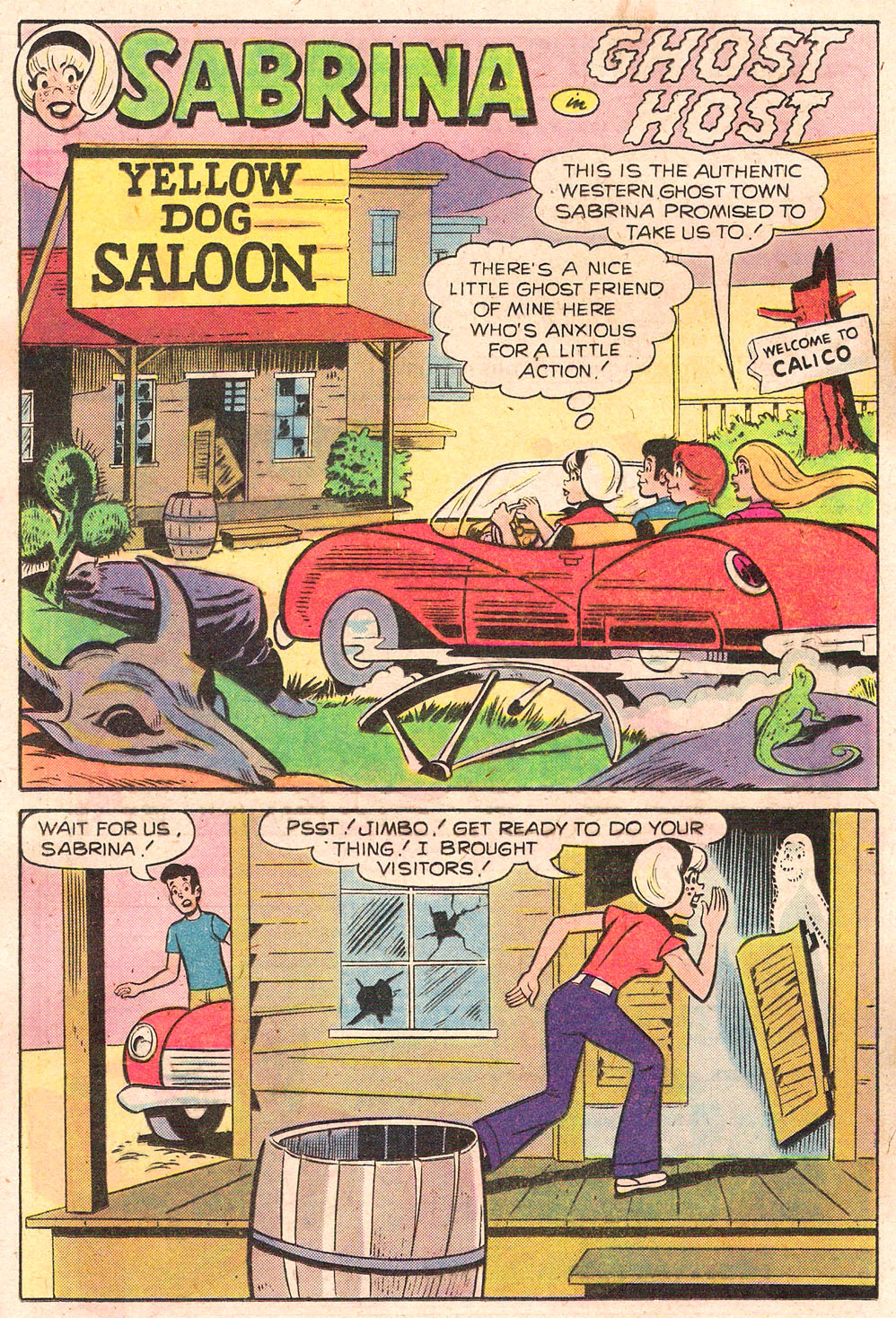 Read online Sabrina The Teenage Witch (1971) comic -  Issue #54 - 20