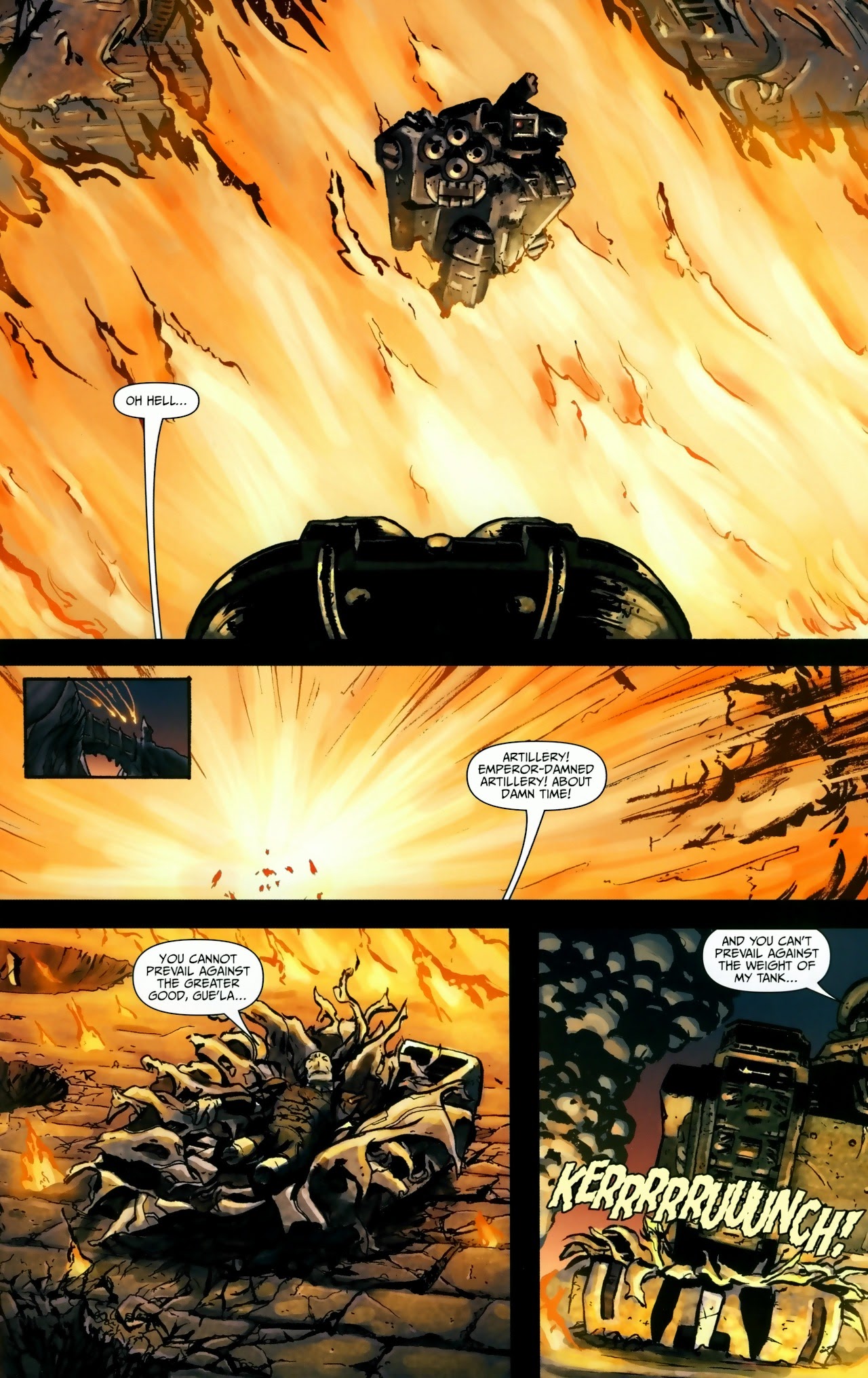 Read online Warhammer 40,000: Fire & Honour comic -  Issue #4 - 24