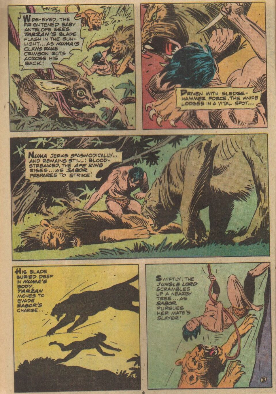 Read online Tarzan (1972) comic -  Issue #230 - 6