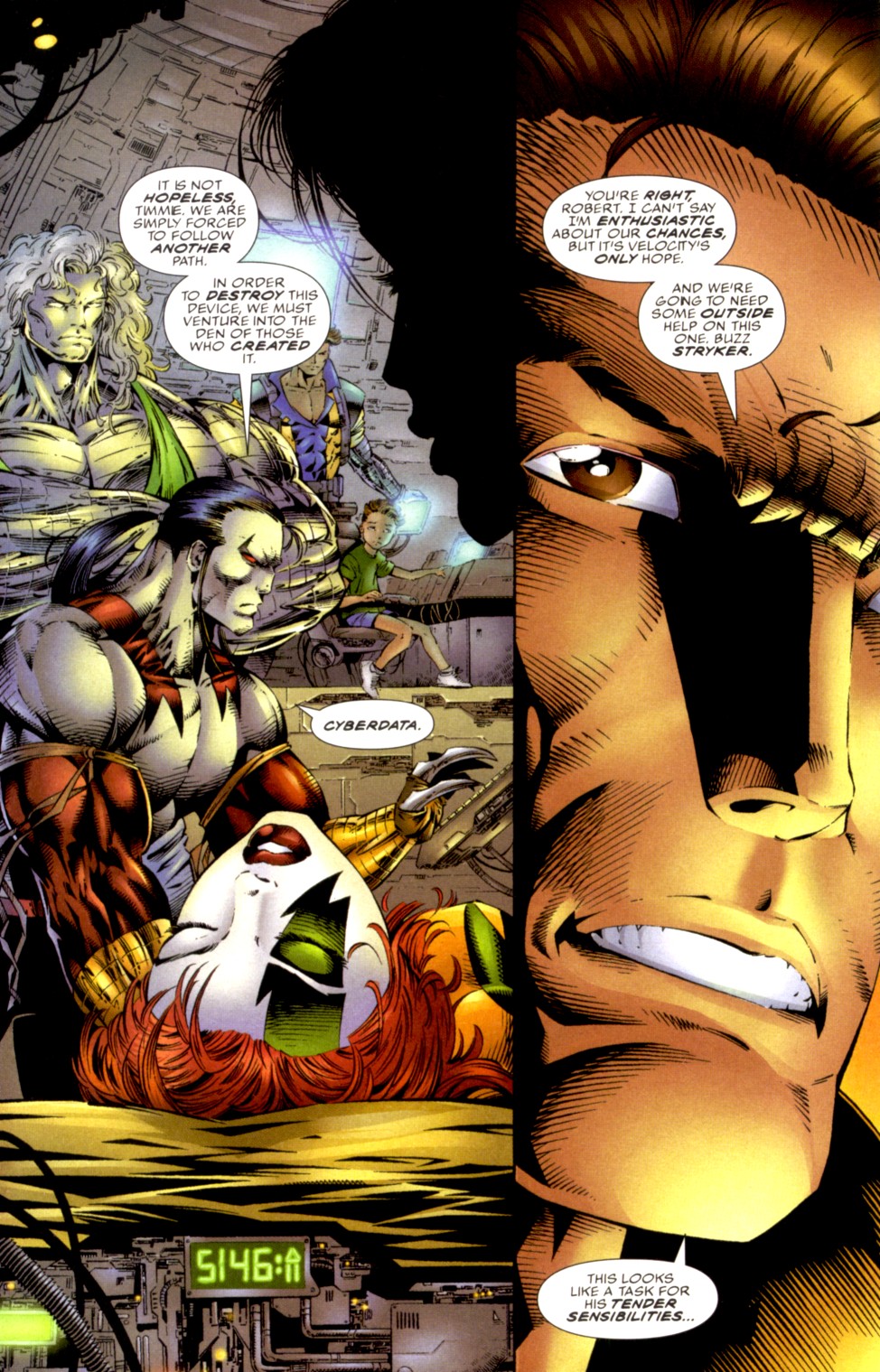 Read online Cyberforce (1993) comic -  Issue # Annual 1 - 15