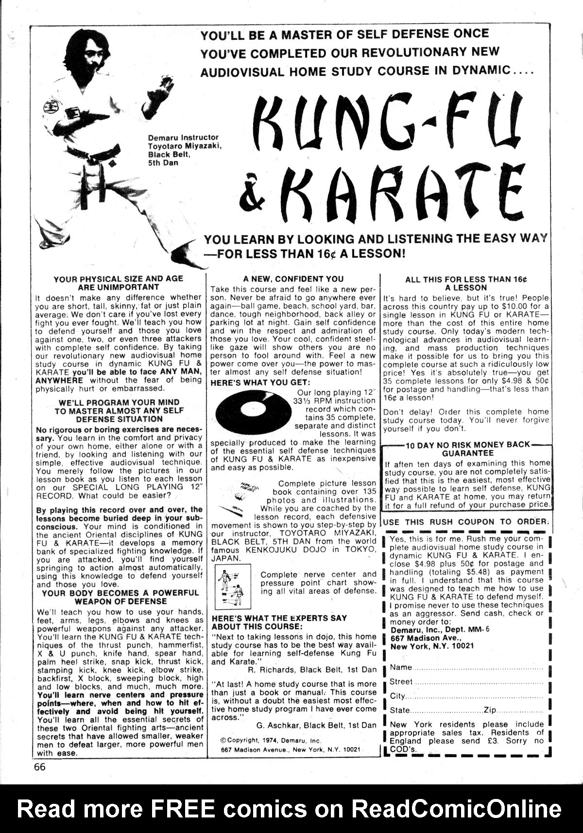 Read online Dracula Lives comic -  Issue #12 - 66