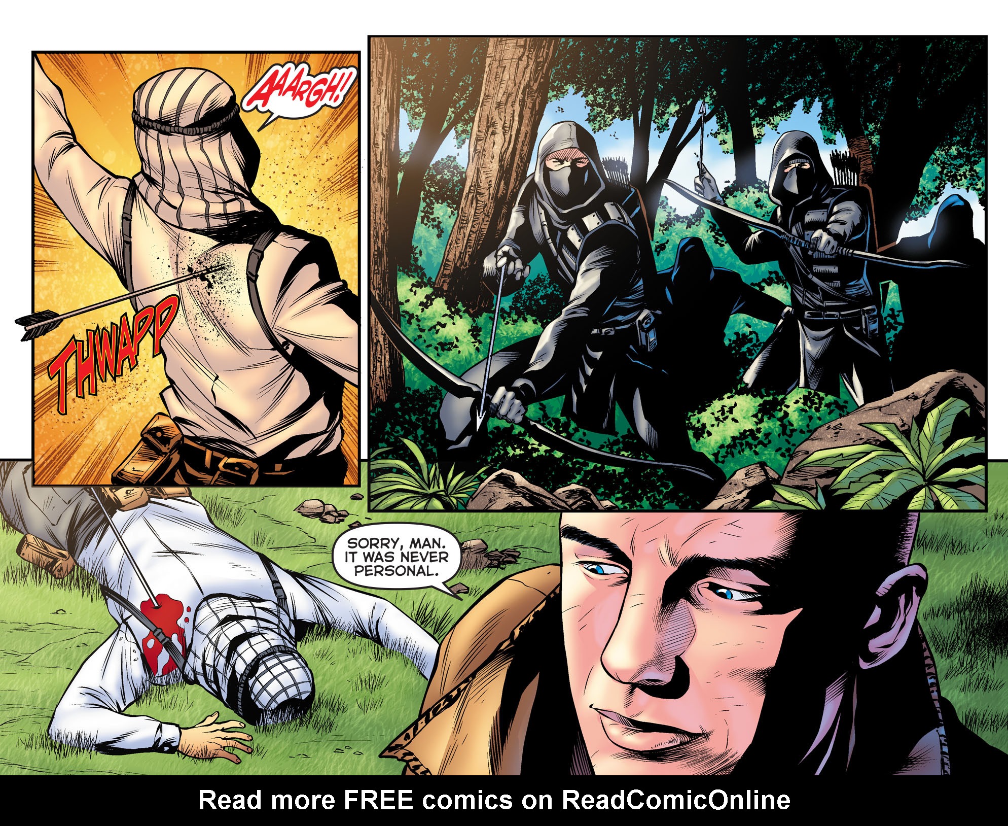 Read online Arrow: The Dark Archer comic -  Issue #9 - 9