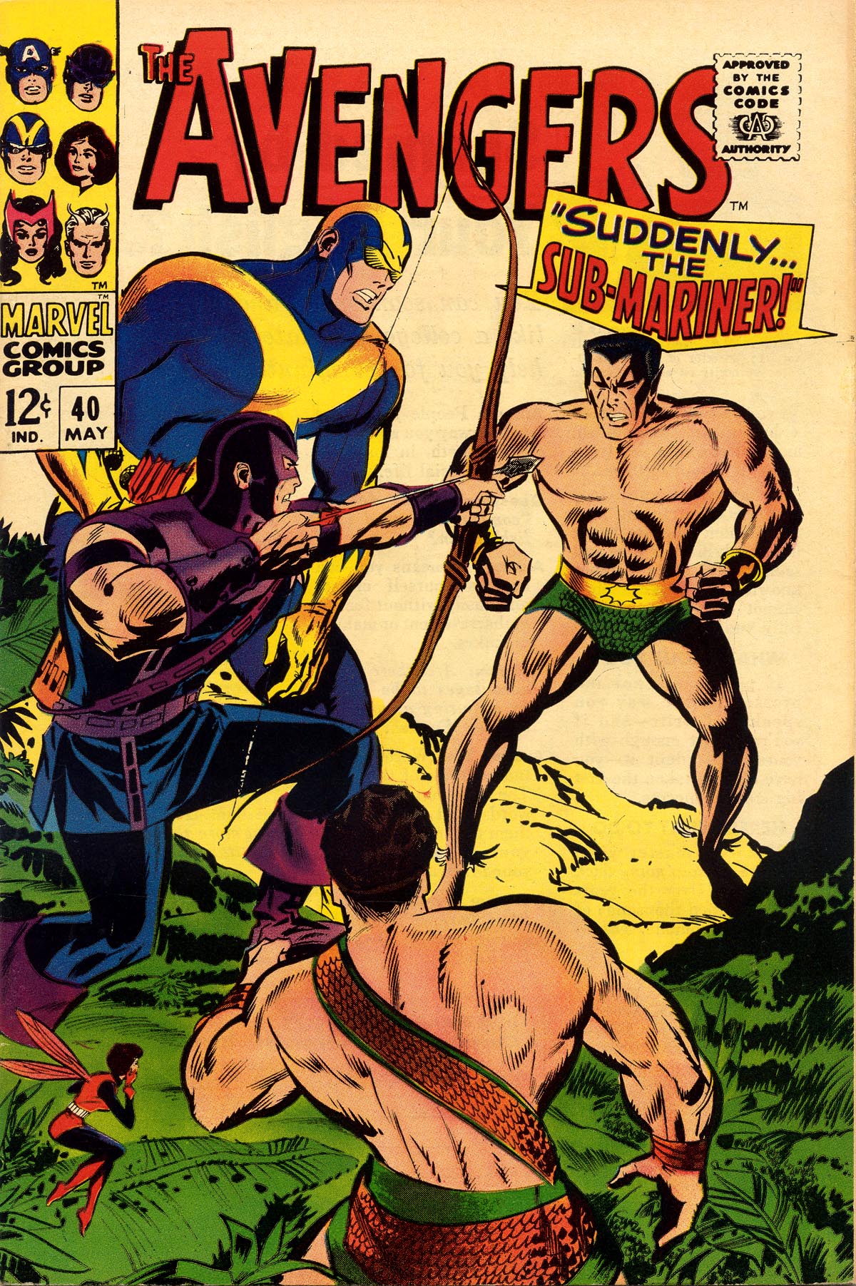 Read online The Avengers (1963) comic -  Issue #40 - 1