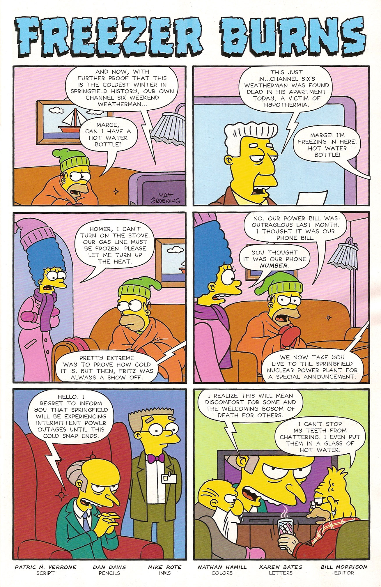 Read online The Simpsons Winter Wingding comic -  Issue #5 - 16